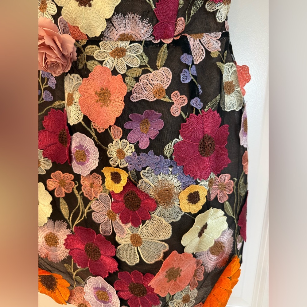 NWOT BRONX AND BANCO BOUQUET MARAYA MULTI STRAPLESS MINI DRESS - Picture 9 of 15